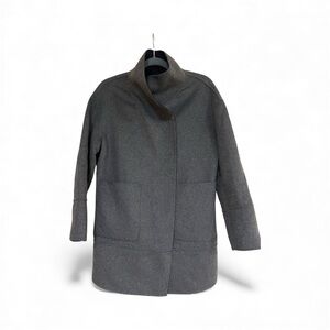 G2000 Reversible Charcoal and Navy Women's Pea Coat NWT